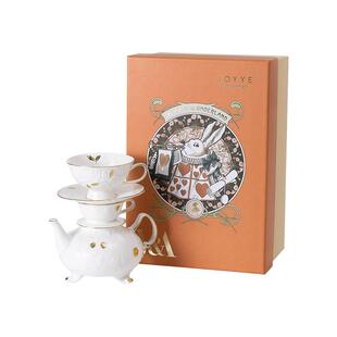JOYYE卓艺爱丽丝新款女一壶一杯陶瓷茶壶单人独饮茶具套装伴手礼