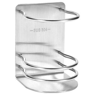 免打孔304不锈钢牙刷牙膏架壁挂式置物架卫生间梳架电动剃须刀架