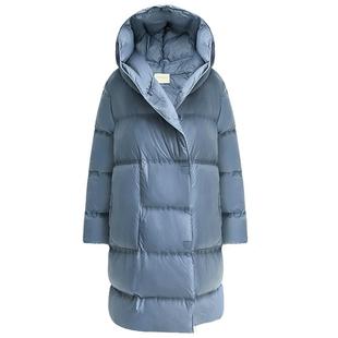 【3件5折】COCOBELLA新国标90绒无胆防绒冬中长款轻型羽绒服DC42