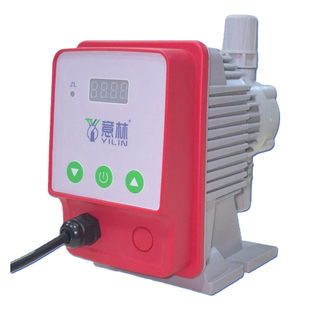 意林YLIN电磁隔膜计量泵WS可调耐酸碱制冰机污水泳池PH值加药装置