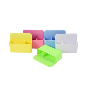 大号磁性笔筒黑板白板收纳盒大容量磁铁笔盒磁力磁吸大容量粉笔白板笔收纳盒挂式悬挂式玻璃白板白色储物盒子