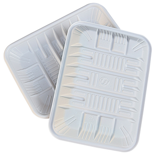 一次性超市生鲜托盘长方形 水果蔬菜装肉食品托盘打包盒500个包邮