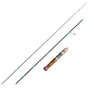 猎魔人魔影三代微物路亚竿ul超软碳素实心马口直柄枪柄水滴轮套装