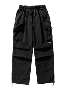 户外登山冲锋裤防泼水伞兵工装裤
