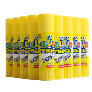 晨光固体胶棒大号12支21g办公财务胶水学生用强力胶棒36g大容量固体胶棒幼儿园手工固体胶棒高粘度固体胶水