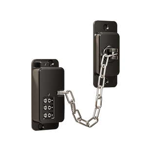 玻璃门锁双开柜子柜门抽屉免开孔冰箱专用固定锁扣卡扣儿童安全锁