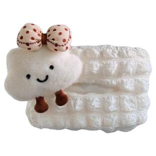 车载纸巾盒2026新款挂饰中控台高级感扶手箱网红款可爱创意悬挂式