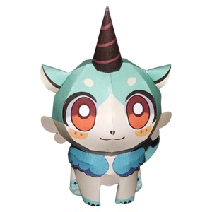 小鼻嘎~小奇美拉萌新纸模型