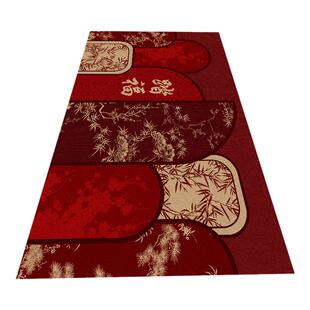 入户门地垫2026新款乔迁之喜新房喜庆家用红地毯进门门垫玄关脚垫