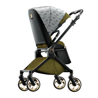 DearMom希腊魔镜新生高景观婴儿车三合一双向避震推车