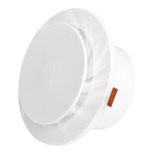 新风系统出风口室内圆盘弹簧卡扣进排气回风口新风口通风换气出风