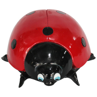 户外卡通七星瓢虫幼儿园林景观装饰楼盘仿真动物甲虫雕塑草坪摆件