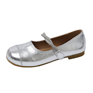 玛丽珍女鞋新款百搭夏季配裙子不累脚平底小皮鞋法式绝美浅口单鞋