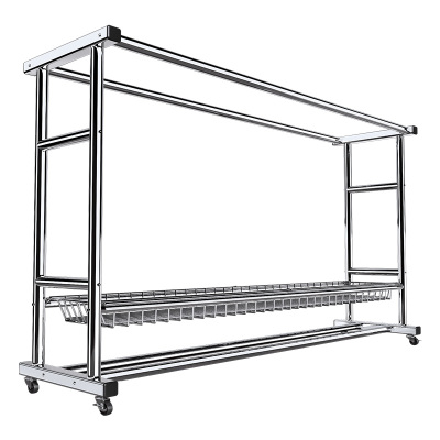 【国家补贴】不锈钢晾衣架晒被子