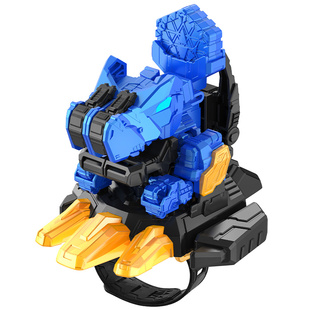 迷你特工队最强恐龙手表套装雷霆霸王龙召唤器变身玩具男孩礼物