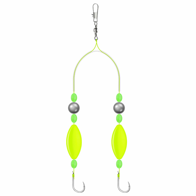 浮力套装翻板欧鲤钓式反底双钩