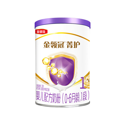 伊利金领冠菁护1段130g牛奶粉