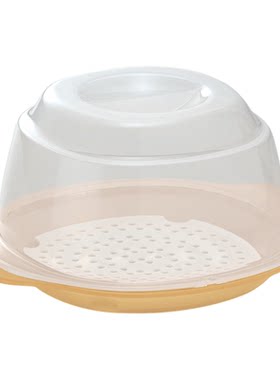 日本进口微波炉蒸馒头包子饺子专用蒸饭盒食品蒸器蒸笼蒸兔子包碗