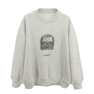 2025冬装新款乔迪丹娜男大童青少年一体绒休闲学生印花加绒卫衣潮