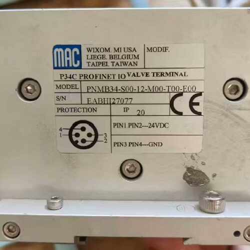 询价-MAC P34C PROFINE TIO阀终端，型号PNMB