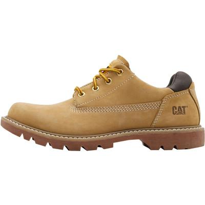 CAT卡特秋冬男女同款户外牛皮低帮情侣黄靴休闲鞋商场同款
