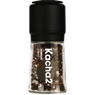 海盐黑胡椒粒研磨器混合调味料【Kacha2】健身刷脂西餐牛排配调料