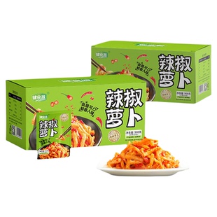 健食源农家无油辣椒萝卜干湖南沅江特产独立装咸菜藠头洋姜下饭菜