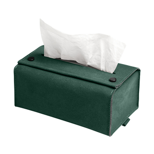 莫兰迪车载纸巾盒抽纸盒挂式扶手箱中控台车内遮阳板高级感网红