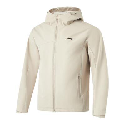 李宁正品男子防泼水冲锋衣