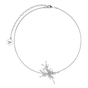 BOONEE幻影系列熔岩蝴蝶吊坠项圈轻奢时尚项链女个性设计感颈链