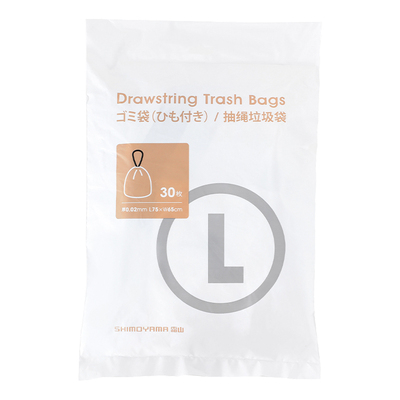 霜山手提式垃圾袋加厚抽绳式