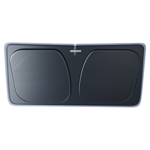 【真双层】汽车遮阳前挡防晒隔热遮阳伞挡风玻璃遮光板特斯拉窗帘