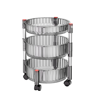 厨房菜篮子置物架多层落地家用新款放水果蔬菜架子多功能收纳推车