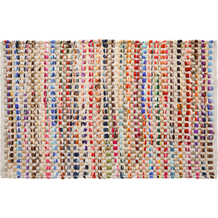 进口无胶手工编织黄麻地垫玄关脚垫入户进门垫简约复古卧室床边毯