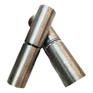 焊接门轴铁门机械配件可脱卸消防暗门配电箱天地轴转轴圆柱铁铰链