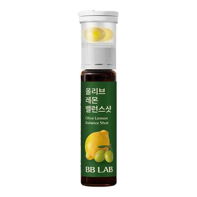 【新品】BBLAB橄榄柠檬平衡饮苹果汁口感柔酸甜好喝26.2g*7瓶/盒