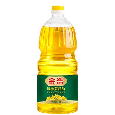 金浩压榨菜籽油1.7L非转基因