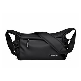 彬澳袋鼠时尚斜挎包男士防水潮流单肩小背包韩版邮差包运动男包