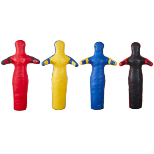 摔跤假人搏击散打发泄消防训练假人柔道练习格斗比赛人形摔跤皮人