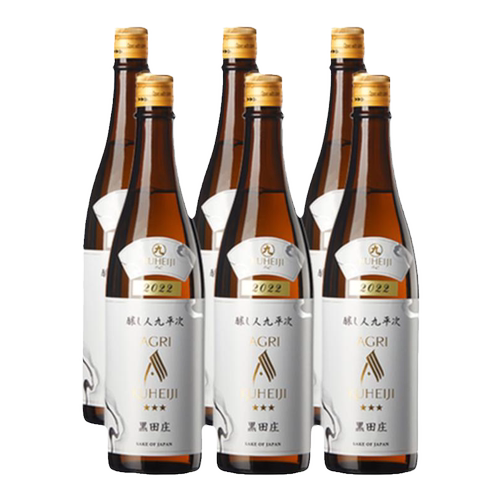 酿人九平次黑田庄三星六瓶装【特上】山田锦酿造纯米大吟酿清酒