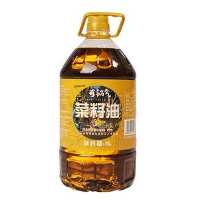 四川浓香黄菜籽油5L