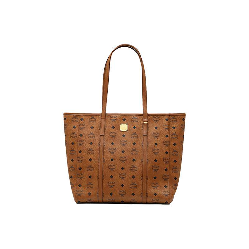 【自营】MCM25年新款印花手提包单肩包购物袋通勤休闲出游中号