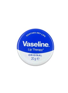 跨境Vaseline/凡士林铁罐唇膏膜保湿滋润改善干裂丝滑多效润唇20g