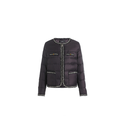 ochirly欧时力小香风轻薄羽绒服