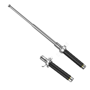 甩棍防身合法武器三节伸缩棍车载用品女生随身防狼打狗棒登山甩棒