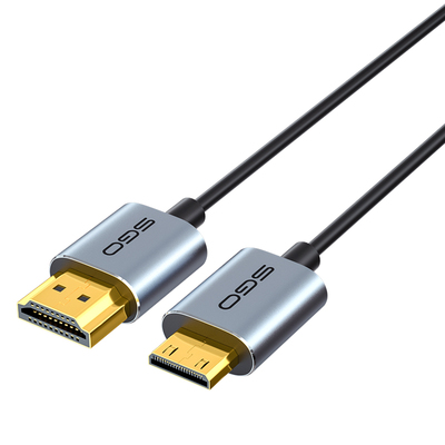 斯格minihdmi线microhdmi线极细