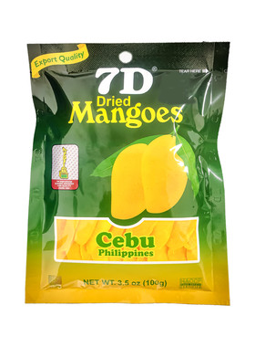 菲律宾芒果干7D黑巧克力芒果干