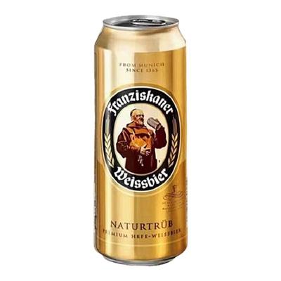 德国进口教士啤酒范佳乐白啤小麦精酿500ml*12罐听装整箱临期特价