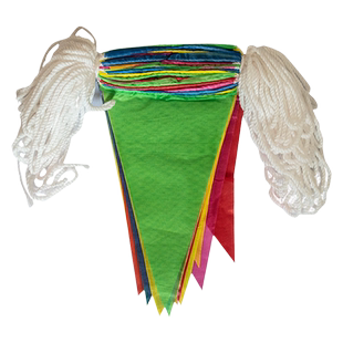 三角旗串旗大号五彩旗批发户外工地警戒节庆典结婚加粗绳彩旗拉旗定制彩条彩带开业吊旗布置场景装扮喜庆吊旗