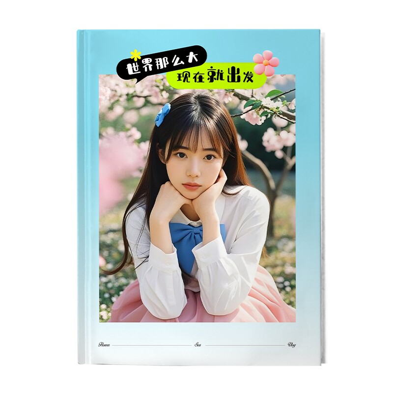 美印兔兔照片书相册定制diy毕业纪念册宝宝儿童情侣旅行写真册